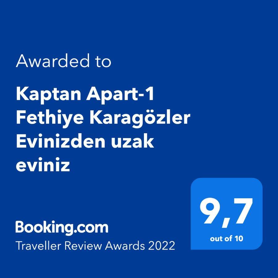Kaptan Apart-1 Fethiye Karagozler Evinizden Uzak Eviniz Apartment Exterior foto